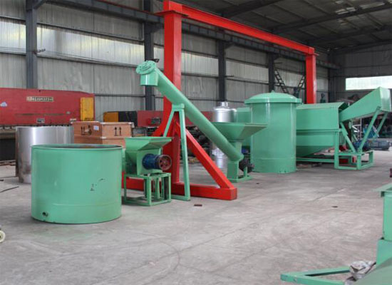 palm oil processing plant