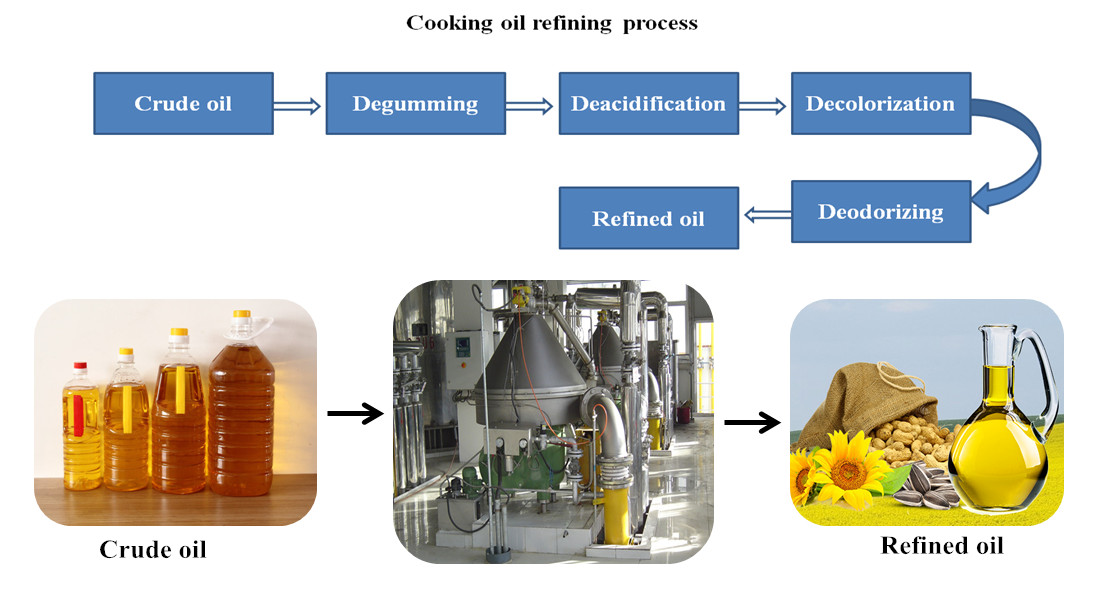 palm oil refining process plant